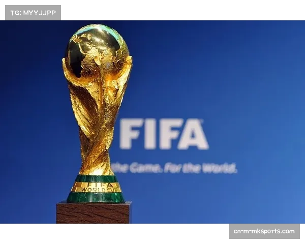 2026世界杯会徽简约设计，突出大力神杯与数字26组合